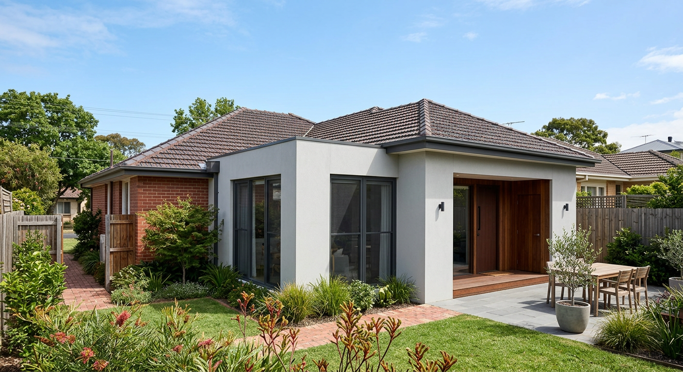 Home extension completed Melbourne